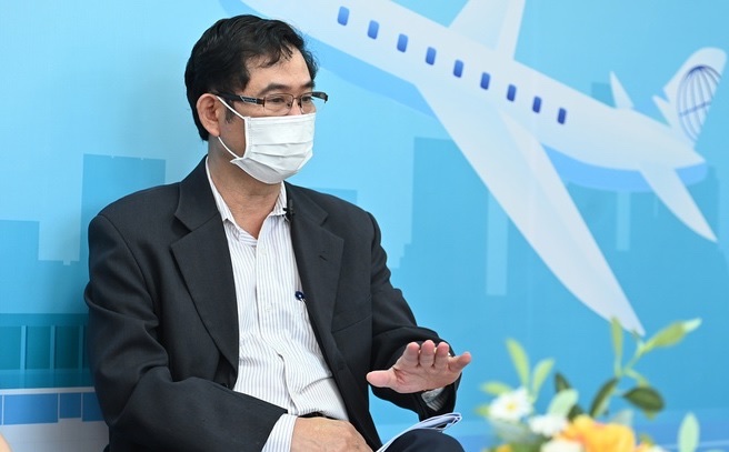 Ông Phạm Văn Hảo, Phó Cục trưởng Cục Hàng không Việt Nam phát biểu tại Tọa đàm